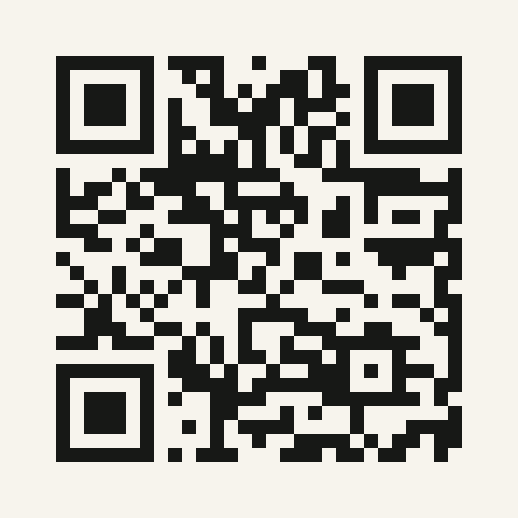 QR code to open the Frontier Private WhatsApp account